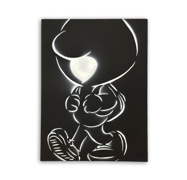 WALK STENCIL (BLACK)